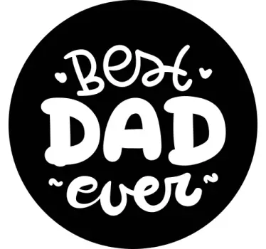 Vater Sohn T Shirt Best Dad Ever - TenStickers