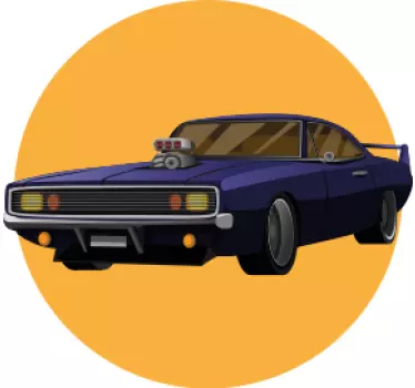 Vater und sohn t shirts klassische muscle cars - TenStickers