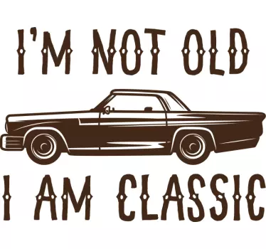 Vater und sohn t shirts klassisch und nicht alt - TenStickers