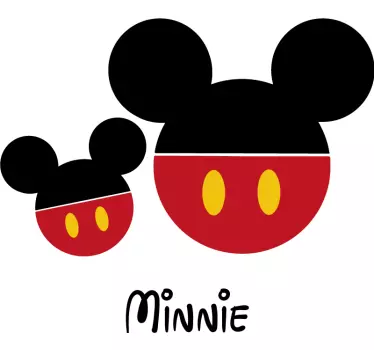 Mutter tochter t shirts individuell passende mama minnie - TenStickers