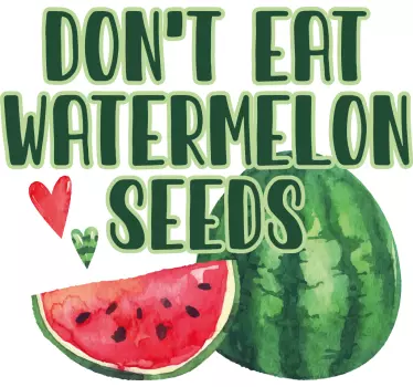 Mutter tochter t shirts mit süßem wassermelonen spruch - TenStickers
