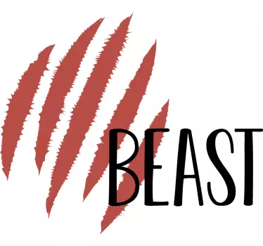 Pärchen t shirts im beauty und beast design - TenStickers