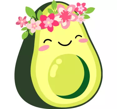 Mutter tochter t shirts glückliche avocado begleiter - TenStickers