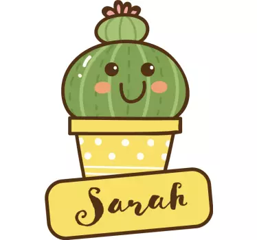 T-shirt mit namen personalisierte kaktus shirts - TenStickers