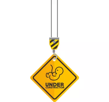 Mutter tochter t shirts baustelle baby - TenStickers