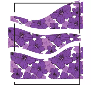 Mutter tochter t shirts mit floraler eleganz - TenStickers