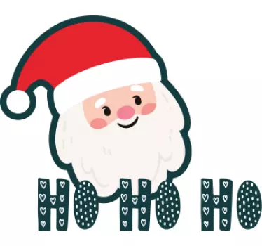 Vater und sohn t shirts fröhlicher weihnachtsmann - TenStickers