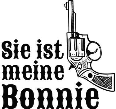 Bonnie und Clyde Partner T Shirts - TenStickers