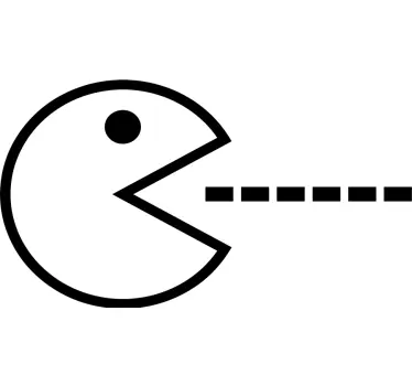 Pacman und Geist Partner T Shirts - TenStickers