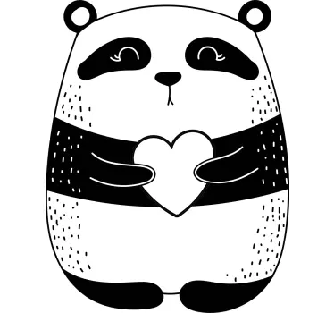 Mutter tochter t shirts mit pandaliebe motiv - TenStickers