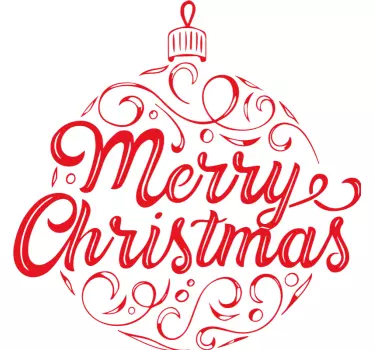 Merry Christmas Weihnachtspullover - TenStickers