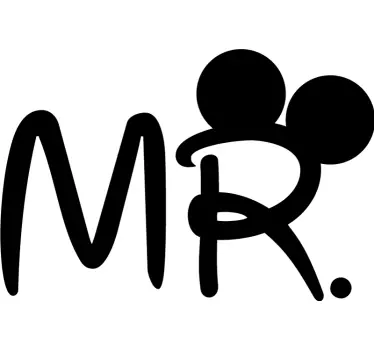 Mr. und Mrs. Maus Partner Pullover - TenStickers
