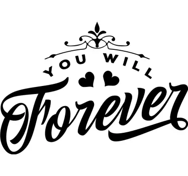 Forever und Always Partner Pullover - TenStickers