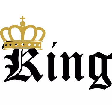 King and Queen Partner Pullover - TenStickers