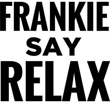 T-Shirts mit Namen relax Design - TenStickers