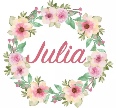 T-Shirts mit Namen frühlingsblumen - TenStickers