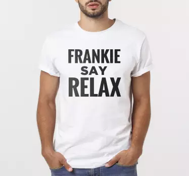 T-Shirts mit Namen relax Design - TenStickers