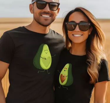 Verliebte Avocados Partner T Shirts - TenStickers