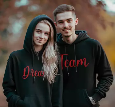 Dream Team Partner Pullover - TenStickers