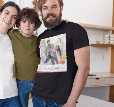 T Shirt Vatertag mit Foto - TenStickers