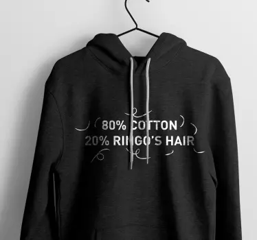 Kapuzenpullover Haare vom Haustier personalisiert - TenStickers