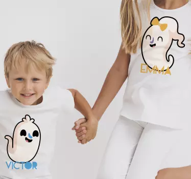 Kinder t shirt mit bezauberndem phantom outfit - TenStickers