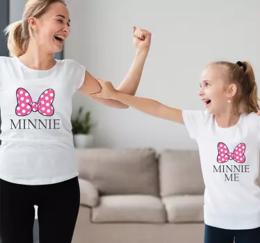 Mama Tochter T Shirt Minnie und minnie mich T-Shirt - TenStickers