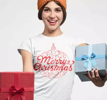 Merry Christmas Weihnachts T Shirt - TenStickers
