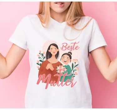 Mutter tochter t shirts beste momente für mütter - TenStickers