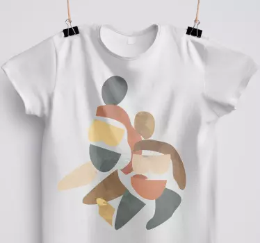 Mutter tochter t shirts bunte familienbindung - TenStickers