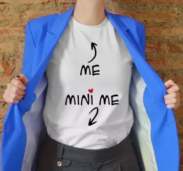Mutter tochter t shirts familienliebe verbindet - TenStickers