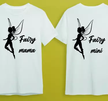 Mutter tochter t shirts im märchen-thema outfit - TenStickers