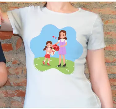 Mutter tochter t shirts liebe zwischen mutter und tochter - TenStickers