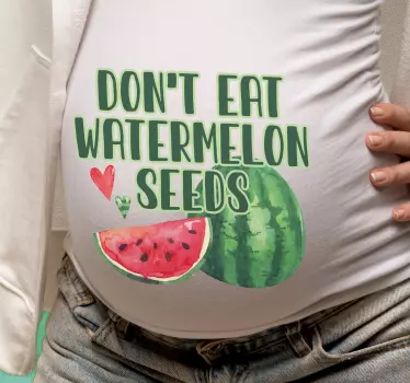 Mutter tochter t shirts mit süßem wassermelonen spruch - TenStickers