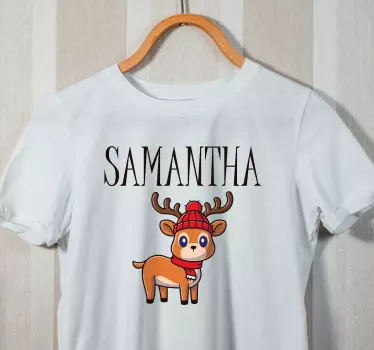 Mutter tochter t shirts niedliches rentier geschenk - TenStickers