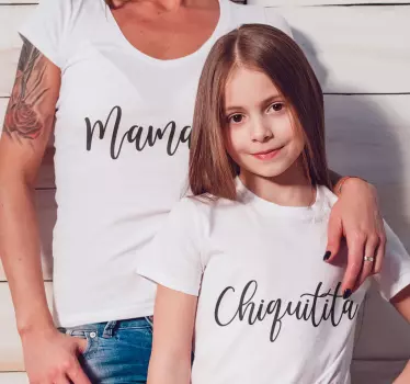 Mutter tochter t shirts passende familien shirts - TenStickers