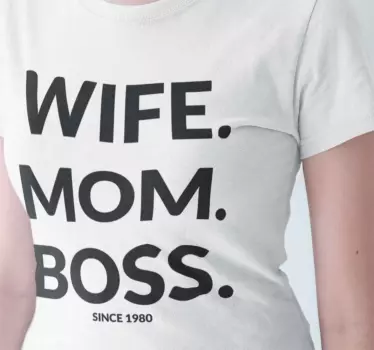 Mutter tochter t shirts starke mama botschaft - TenStickers