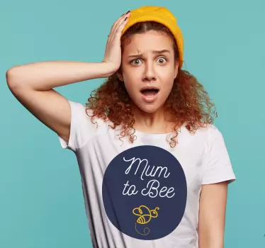 Mutter tochter t shirts Überraschung für mama zu sein - TenStickers