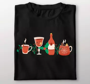 Muttertag t shirt gemütliche wintergetränke - TenStickers