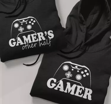 Gamer´s other Half Partner Pullover - TenStickers