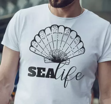 Pärchen t shirts muschel lebensstil - TenStickers