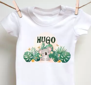 T-shirt baby süßes koala umarmung - TenStickers