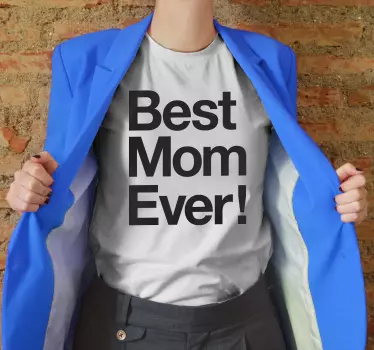 T Shirt Muttertag Camiseta la mejor madre del mundo - TenStickers