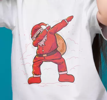 Weihnachtsmann Dab Weihnachts T Shirt - TenStickers
