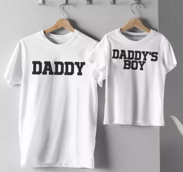 Vater und sohn t shirts daddy and boy tees - TenStickers