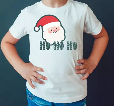 Vater und sohn t shirts fröhlicher weihnachtsmann - TenStickers