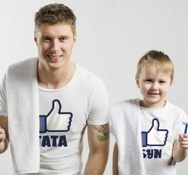 Vater und sohn t shirts wie vater so sohn - TenStickers