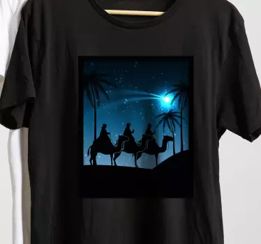 Weihnacht t shirt drei könige reise - TenStickers