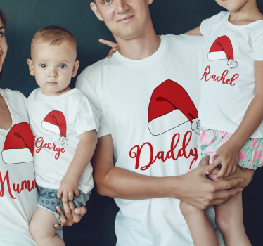Weihnacht T Shirt familienurlaub - TenStickers