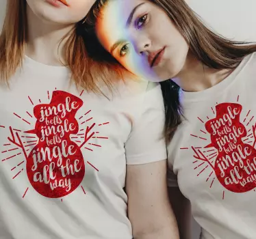 Weihnacht T Shirt glöckchen - TenStickers